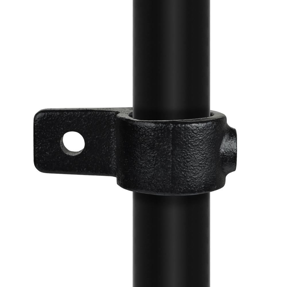 Buiskoppeling Oogdeel enkele lip - zwart-A / 21,3 mm